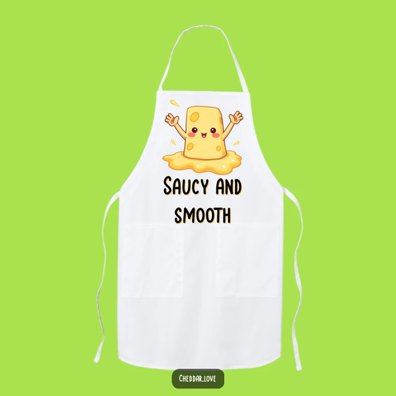 Funny Melted Cheese Apron: Cook with Warmth and Hilarious Style