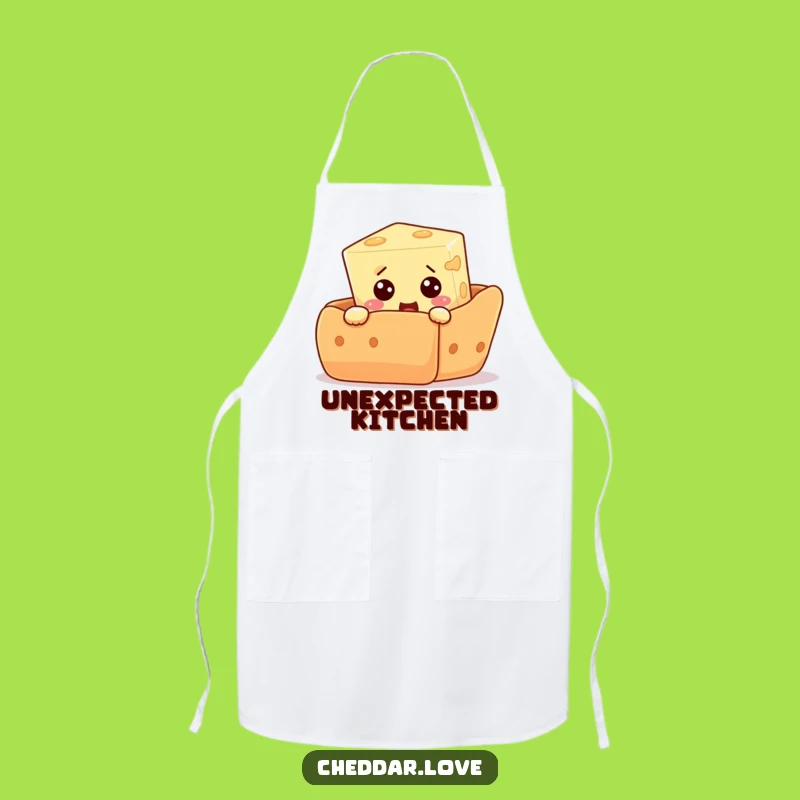 Funny Cheese Apron: Snack Surprise Chef - Hilarious Kitchen Wear