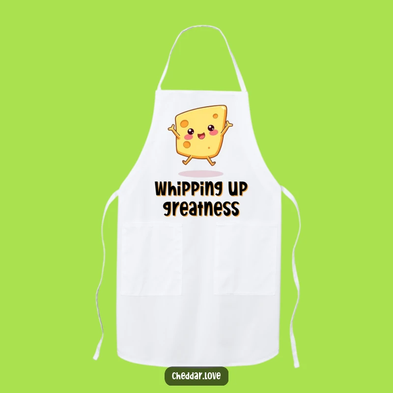 Funny Cheese Cartwheel Apron: Cook Up Laughs in the Kitchen with this Hilarious Chef's Gear