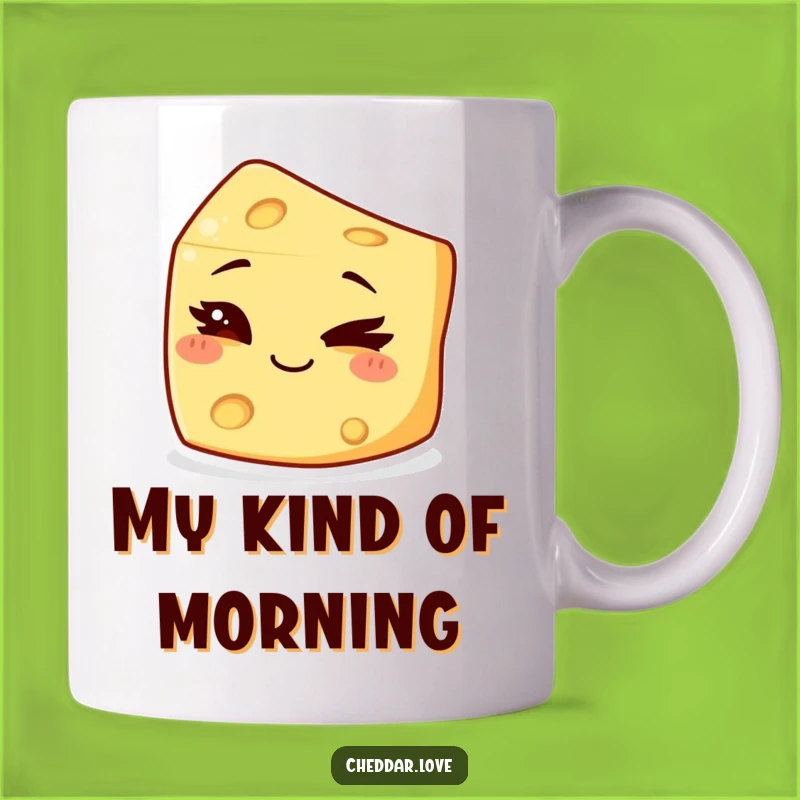 Funny Mischievous Cheese Mug: Witty Snack Design, Perfect Humorous Gift for Sneaky Fun!