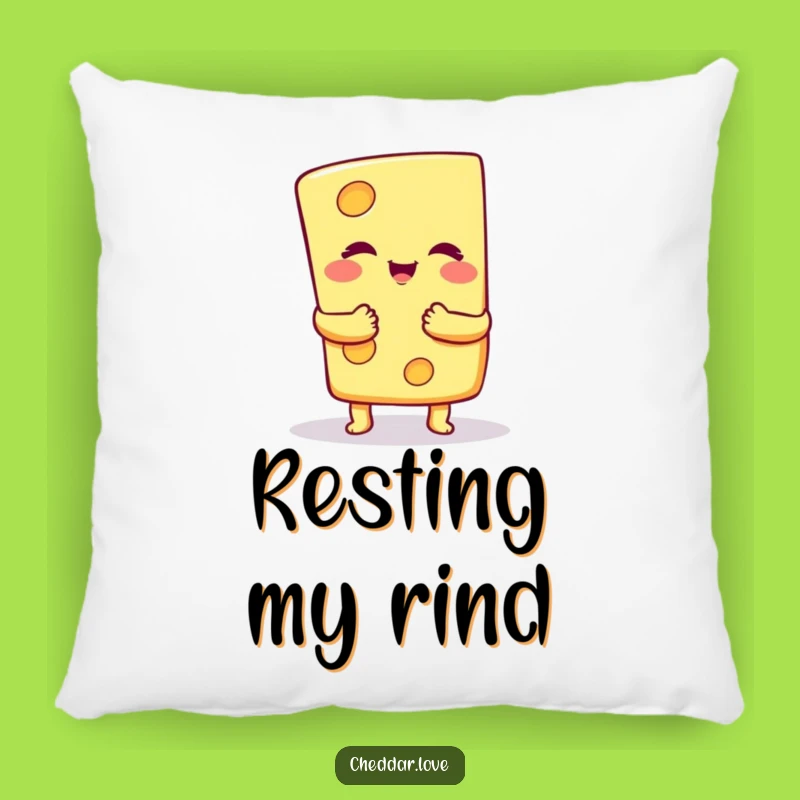 Funny Cheese Hug Pillow: Cozy Comfort with a Hilarious Cheesy Embrace - Gift Idea!