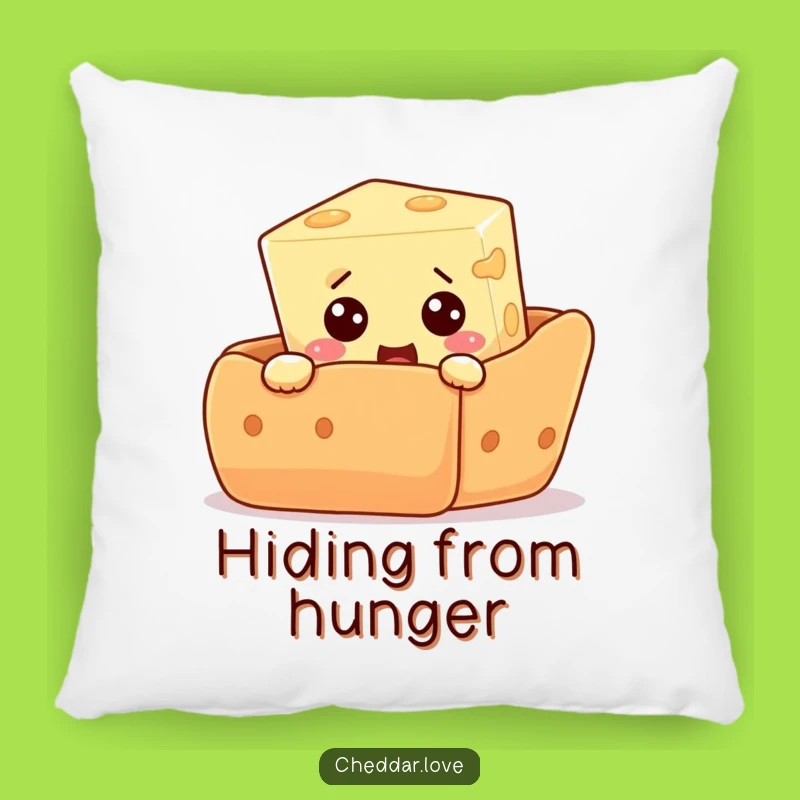 Funny Cheese Pillow: Soft & Hilarious Snack Surprise Cushion