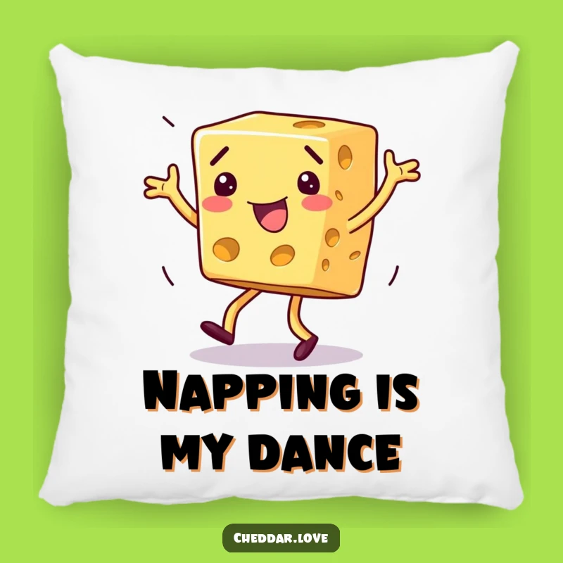 Funny Dancing Cheese Pillow - Dance into Dreamland with Comfort