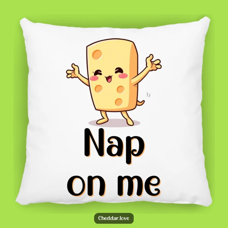 Funny Dramatic Cheese Pose Pillow - Comedic Comfort for Your Couch!