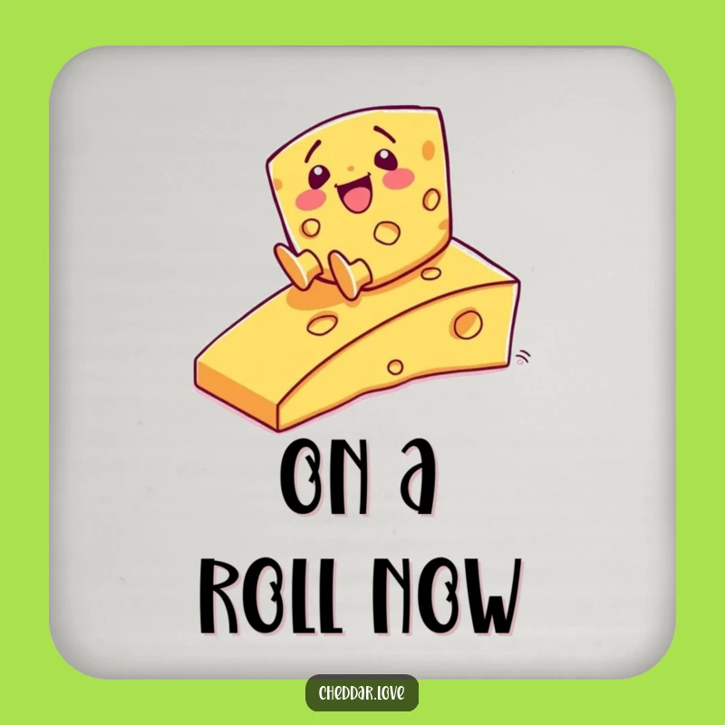 Funny Cheese Coasters - Cheesy Ramp Protection, Hilarious Funny Gift