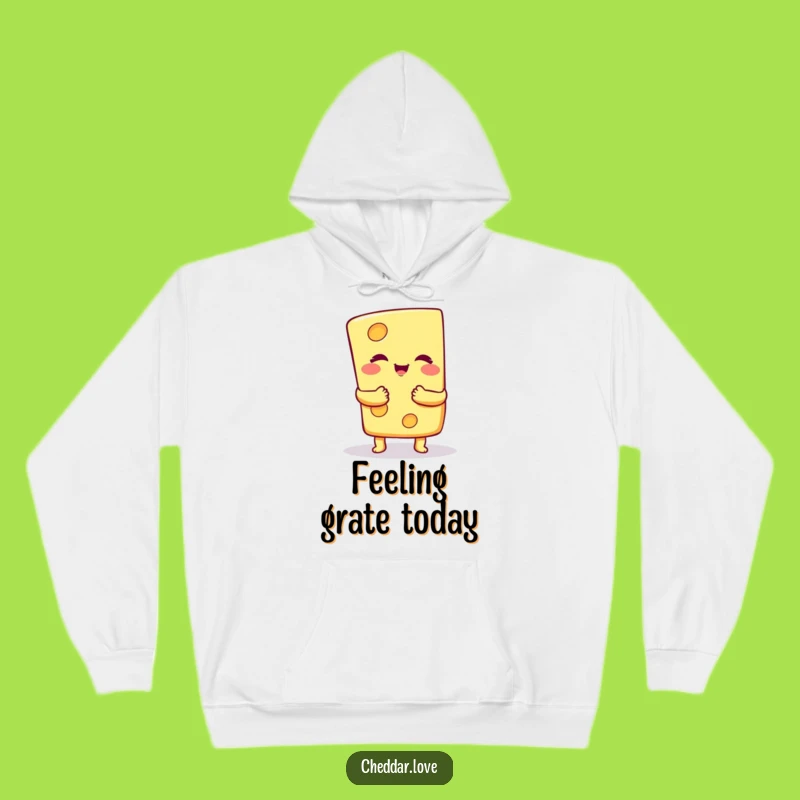 Cozy Funny Cheese Hug Hoodie: Snuggle Up with a Hilarious Cheesy Embrace - Ideal Gift!