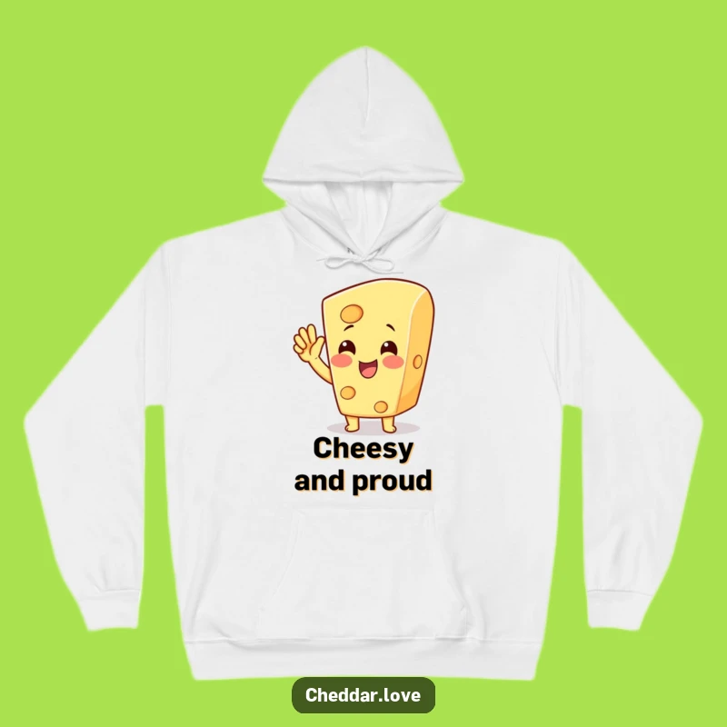 Funny Cheese Cheer Hoodie - Cozy & Cheesy Celebration Gift
