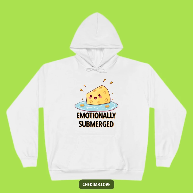 Funny Cheese Dive Hoodie: Cozy Humor for Cheese Aficionados!