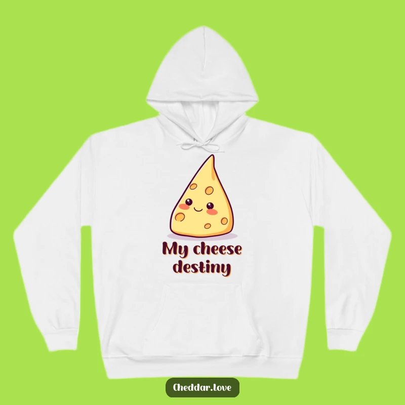 Funny Pointing Cheese Wedge Hoodie - Stay Warm and Inspired