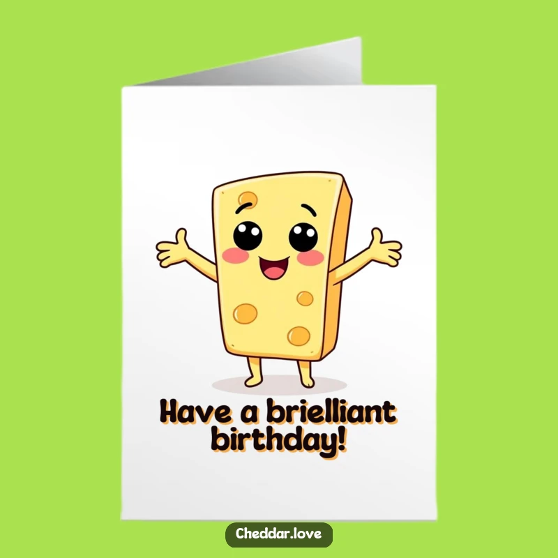 Free Printable Birthday Card: Cheesy Greeting Fun, Happy Birthday Downloadable