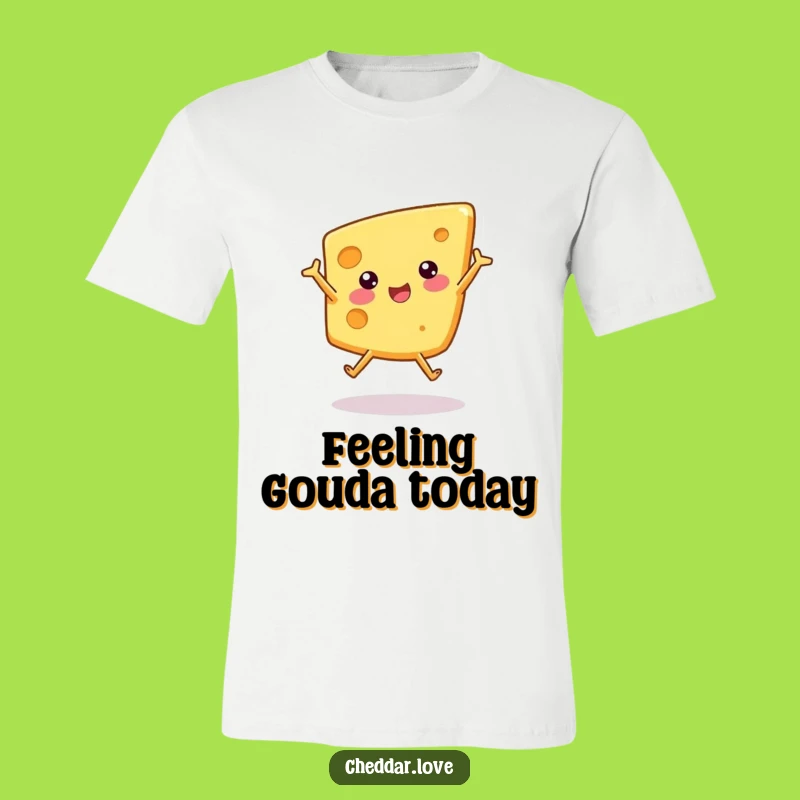 Funny Cheese Cartwheel T-Shirt: Embrace Your Inner Cheese Lover with this Hilarious Tee